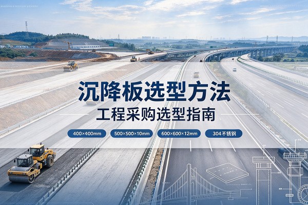 鱼台沉降板选择方法