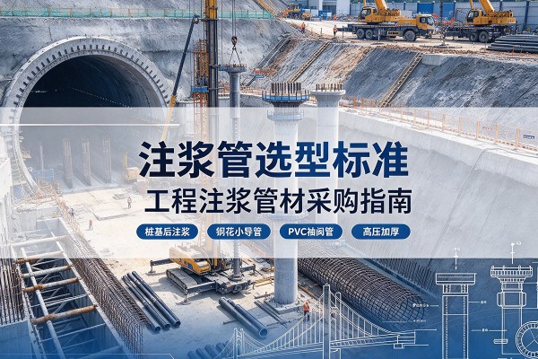 鱼台注浆管选型标准